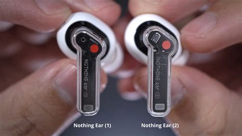 nothing ear 1 vs nothing ear 2